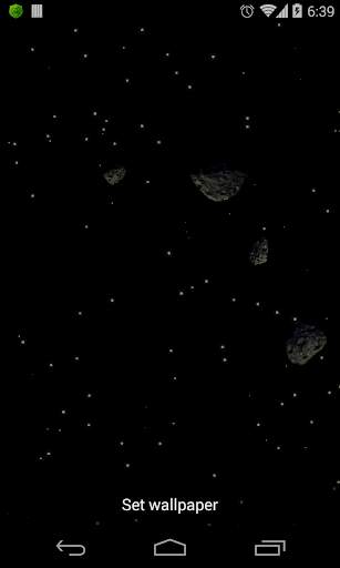 Starry Space (Live Wallpaper) screenshot 2