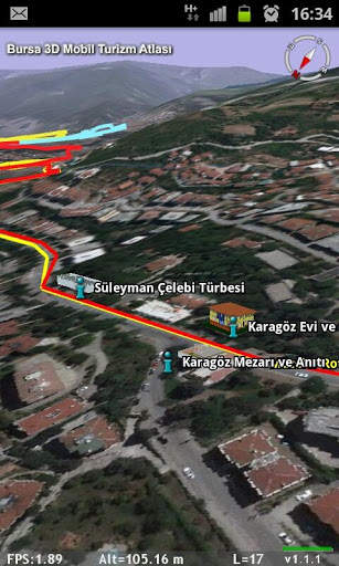 Bursa 3D Mobil Turizm Atlası screenshot 4