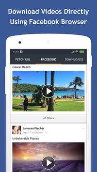 FB Video Downloader Lite   HD Videos & No Login screenshot 2