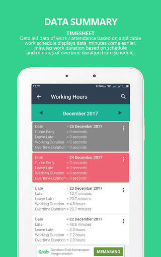 SmartPresence Emp- Employee Attendance Application 4 تصوير الشاشة