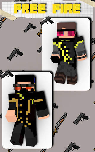 Mod Free Fire Skins MCPE screenshot 2