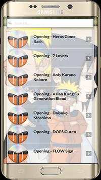 Song Naruto Complete Lyrics Offline screenshot 1