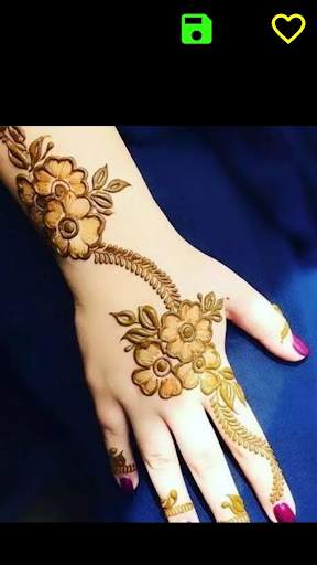 Flower Mehndi Designs 2021 (Offline) screenshot 7