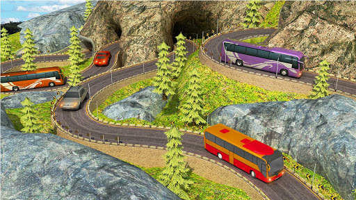 Real Coach Offroad School Bus Driving Simulator screenshot 2