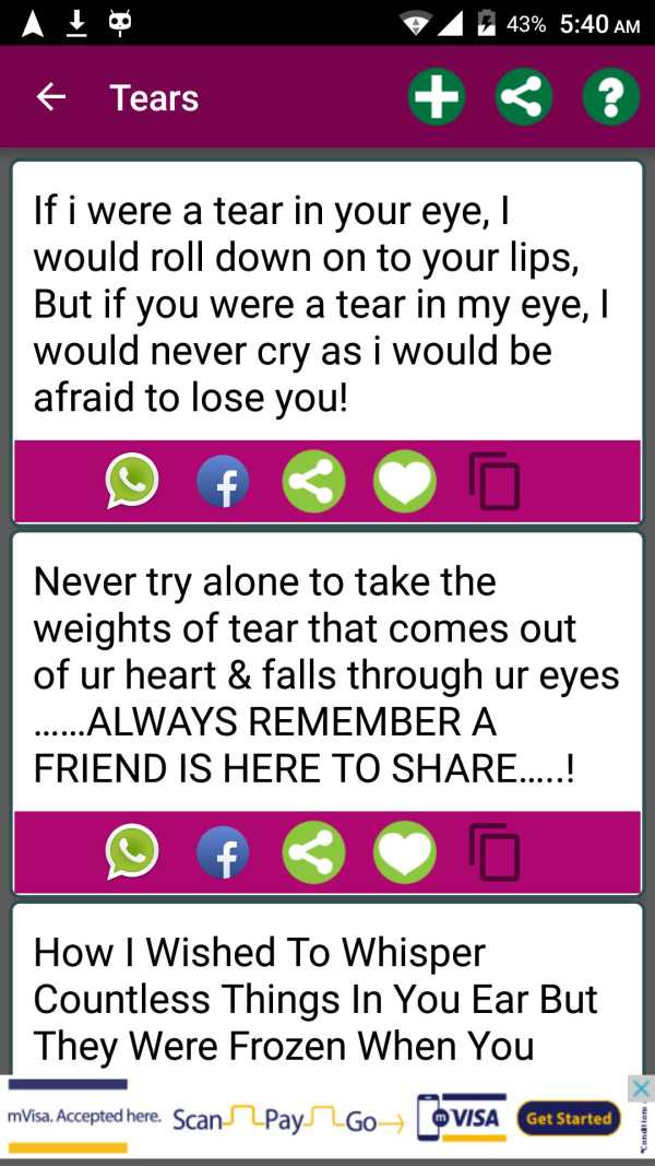 Messages For Whatsapp screenshot 4
