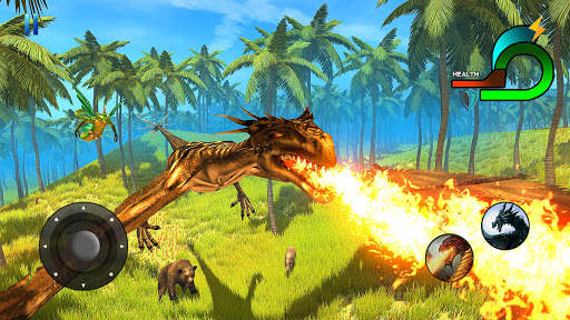 Flying Dragon Simulator Games screenshot 1