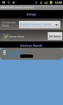 Bluetooth remote control screenshot 1