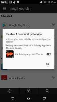 Car Driving App Lock Theme screenshot 4