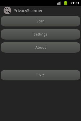 Privacy Scanner (AntiSpy) 1 تصوير الشاشة
