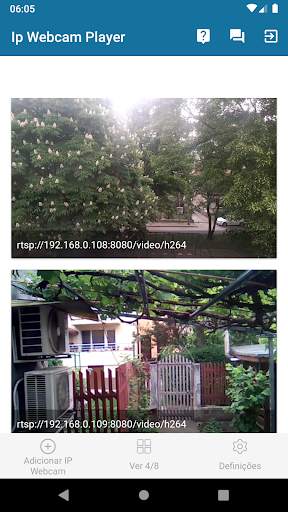 Ip Webcam Player screenshot 1