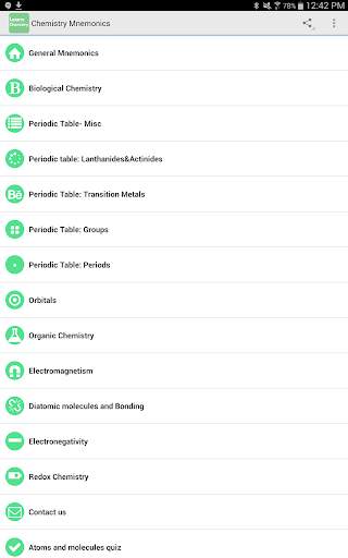 Learn Chemistry screenshot 1