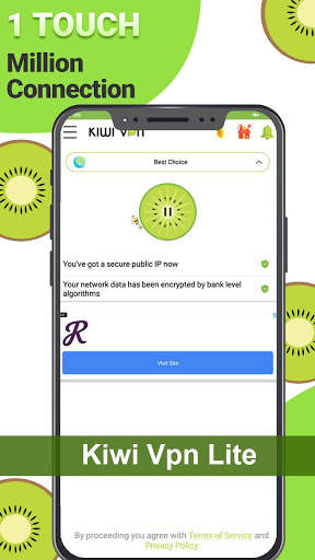 Kiwi VPN Lite - VPN connection proxy changer app screenshot 3
