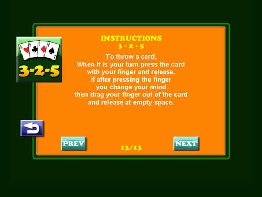 3 2 5 card game screenshot 10
