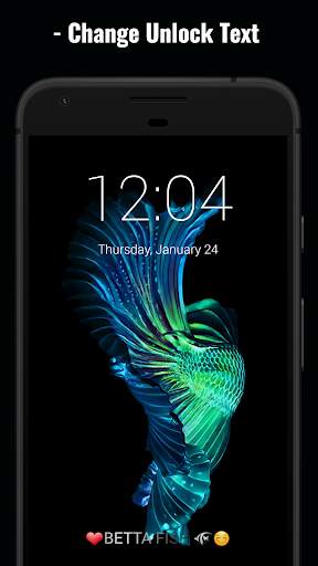 Betta Fish Lock Screen & Wallpaper screenshot 3