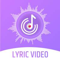 Lyric Video - Lyrical Video Status Maker logo