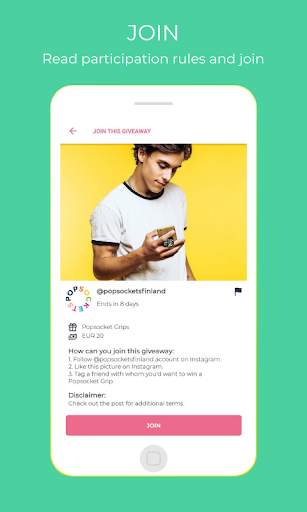 Giveaway App - Win products for free screenshot 2