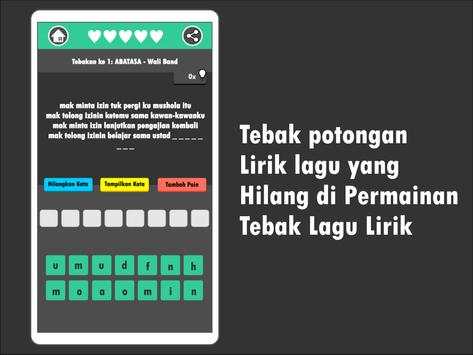 Tebak Lagu Lirik screenshot 2