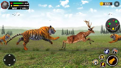 Wild Tiger Simulator 3D Games screenshot 1