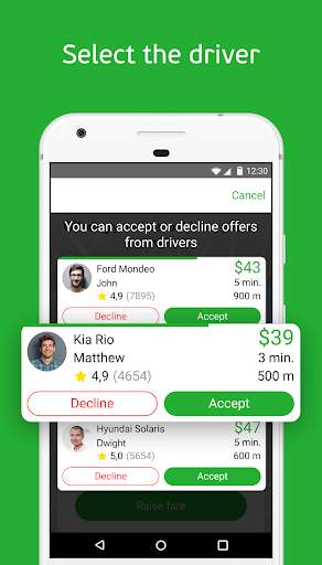inDriver — Better than a taxi screenshot 2
