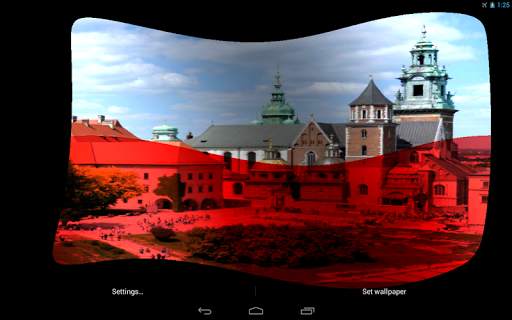 Poland Flag Live Wallpaper screenshot 21