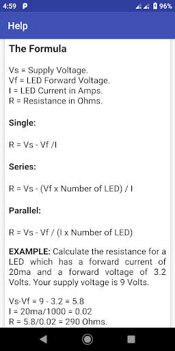 LED Resistor Calculator screenshot 7