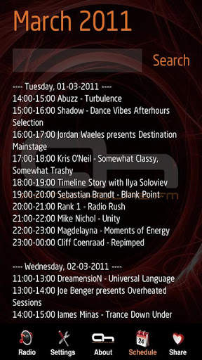 Internet Trance Music Radio screenshot 2