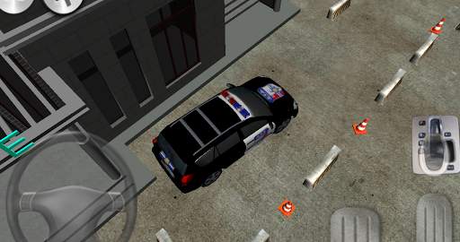 3D Police Car Parking screenshot 8