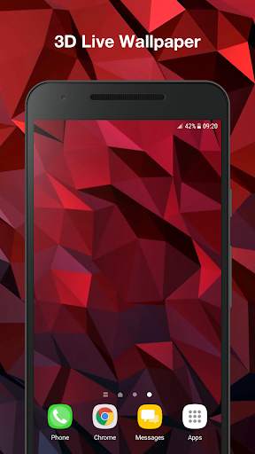 3D Image Live Wallpaper PRO screenshot 1