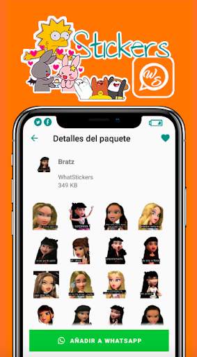 Bratz Stickers for WhatsApp screenshot 5