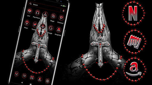 Jesus Cross Launcher Theme screenshot 4