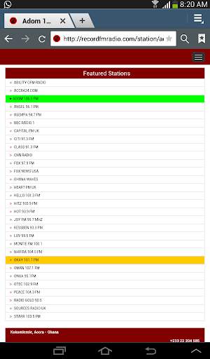 All Browsers Recording Radio Stations screenshot 4