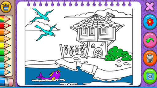 Idle Home Painting Game: House Coloring Pages screenshot 6