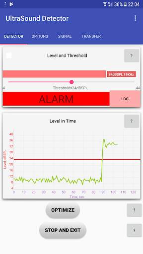 UltraSound Detector screenshot 2