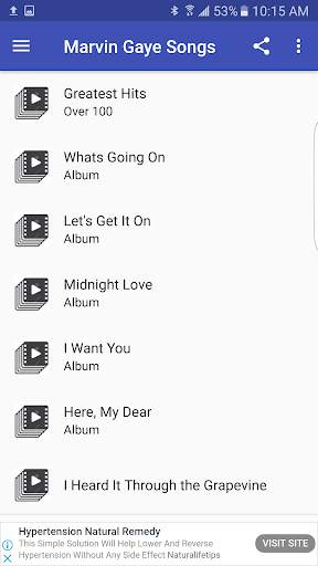 Marvin Gaye Songs screenshot 1