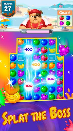 Fruit Shake - Adventure Match 3 jam game Free screenshot 13