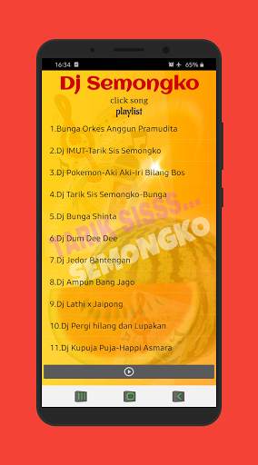 Dj SEMONGKO Dangdut Koplo Mp3 offline screenshot 2