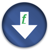Downloader Video For Facebook أيقونة