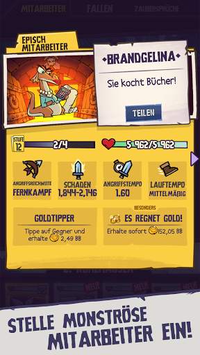 Dungeon, Inc.: Idle-Clicker screenshot 2