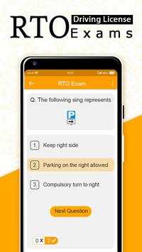 RTO Driving License Exam screenshot 4