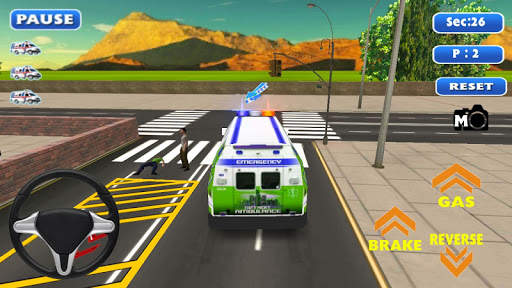 3D Ambulance Rescue Simulator screenshot 4