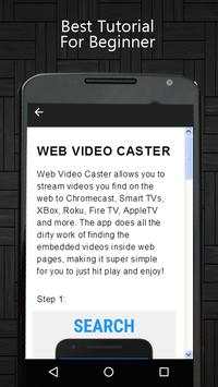 Web Video Cast Browser Tips screenshot 2
