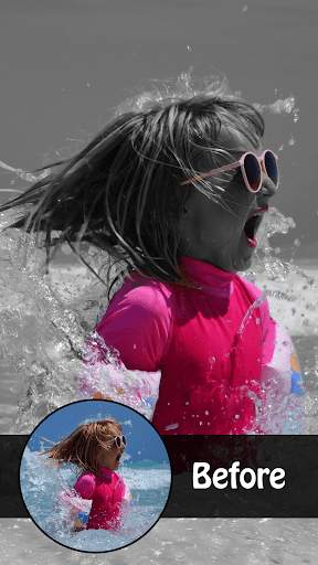 Black and White Photo Frame Editor screenshot 2