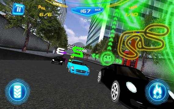 3D City Car Racing 2017 screenshot 1