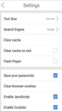 iUC Mini Browser- Fast CM screenshot 4