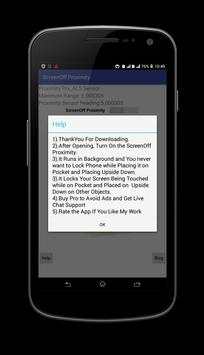 ScreenOff Proximity Lite screenshot 4