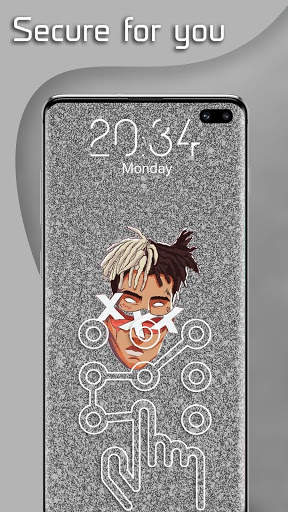XXXTentacion Pattern Lockscreen скриншот 2