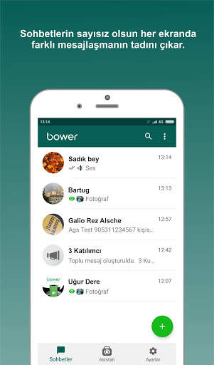 Bower Messenger screenshot 1