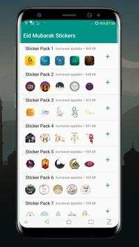 Eid Mubarak Stickers For Whatsapp screenshot 1