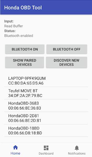 Honda OBD Tool screenshot 4