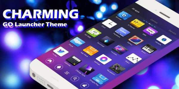 Charming GO Launcher Theme screenshot 6